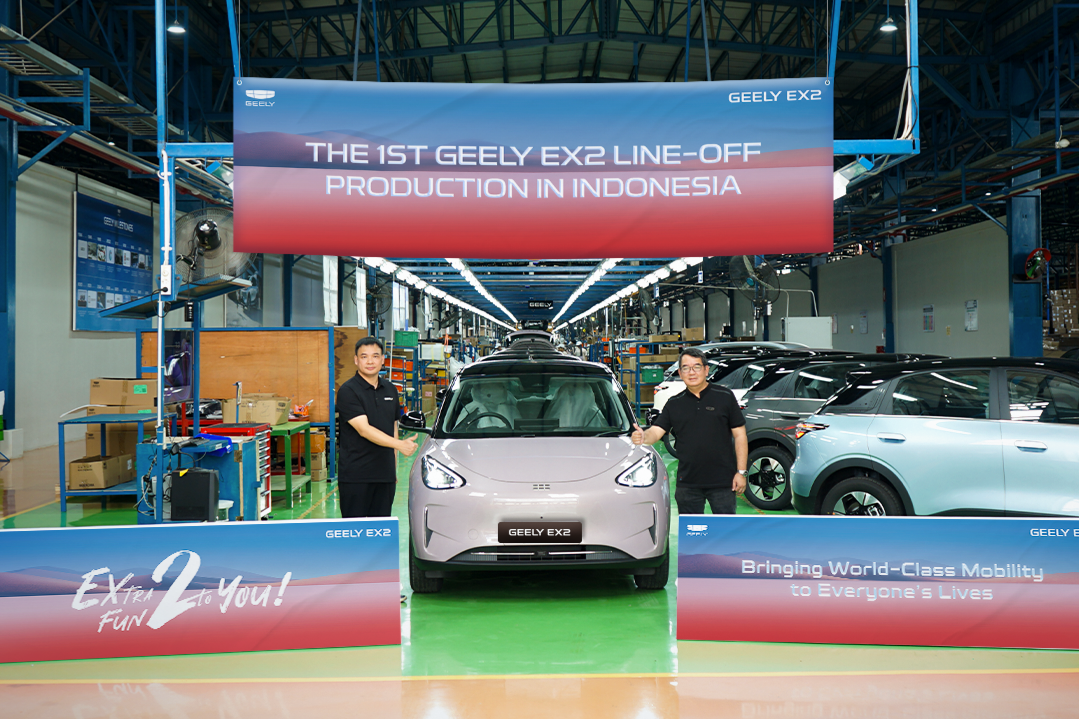 PT Handal Indonesia Motor Begins Mass Production Of Geely Electric Vehicles